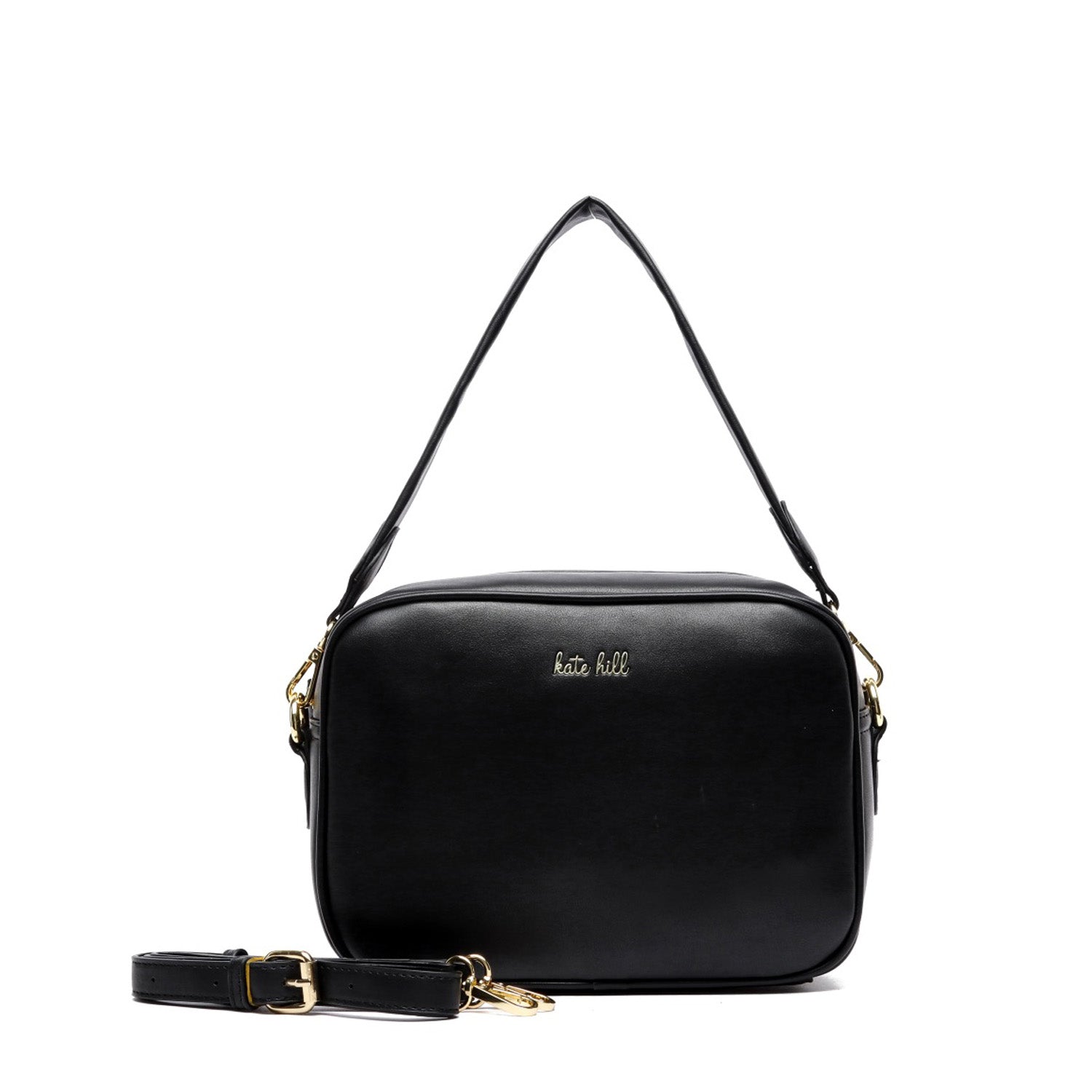 Kate Hill Ellen Shoulder Bag - Black | Catch.com.au