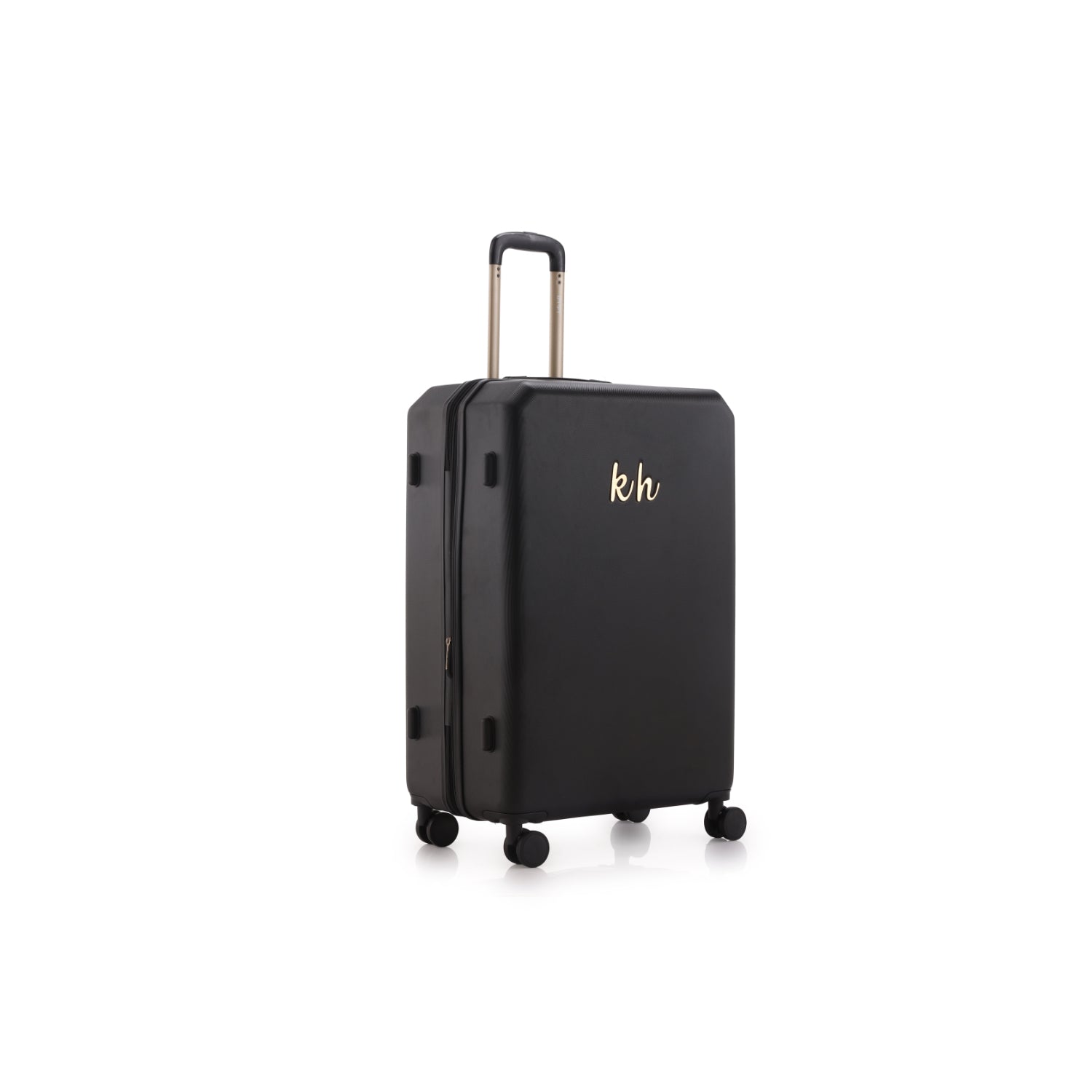 Kate Hill - KH-2301 Large Manhattan Suitcase - Black-7