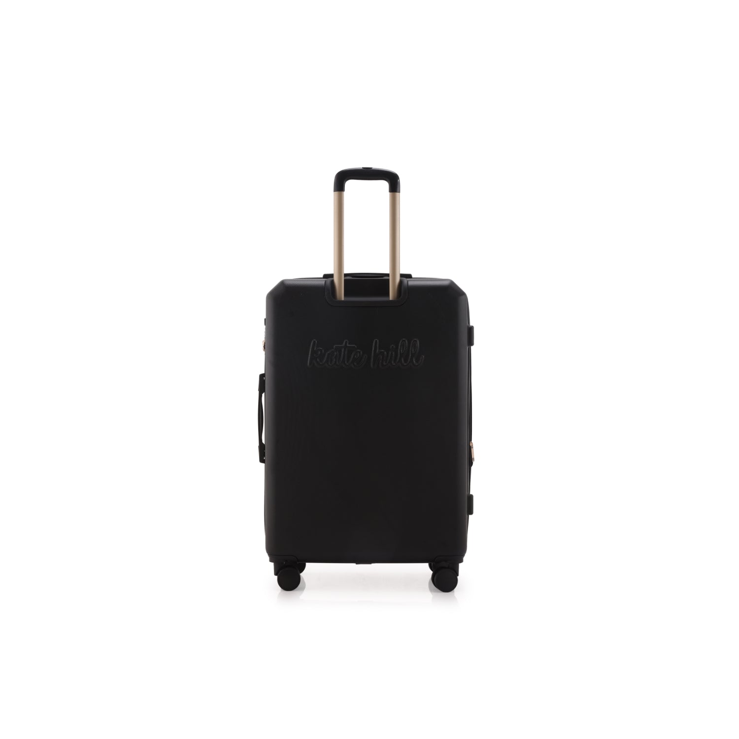 Kate Hill - KH-2301 Large Manhattan Suitcase - Black-1