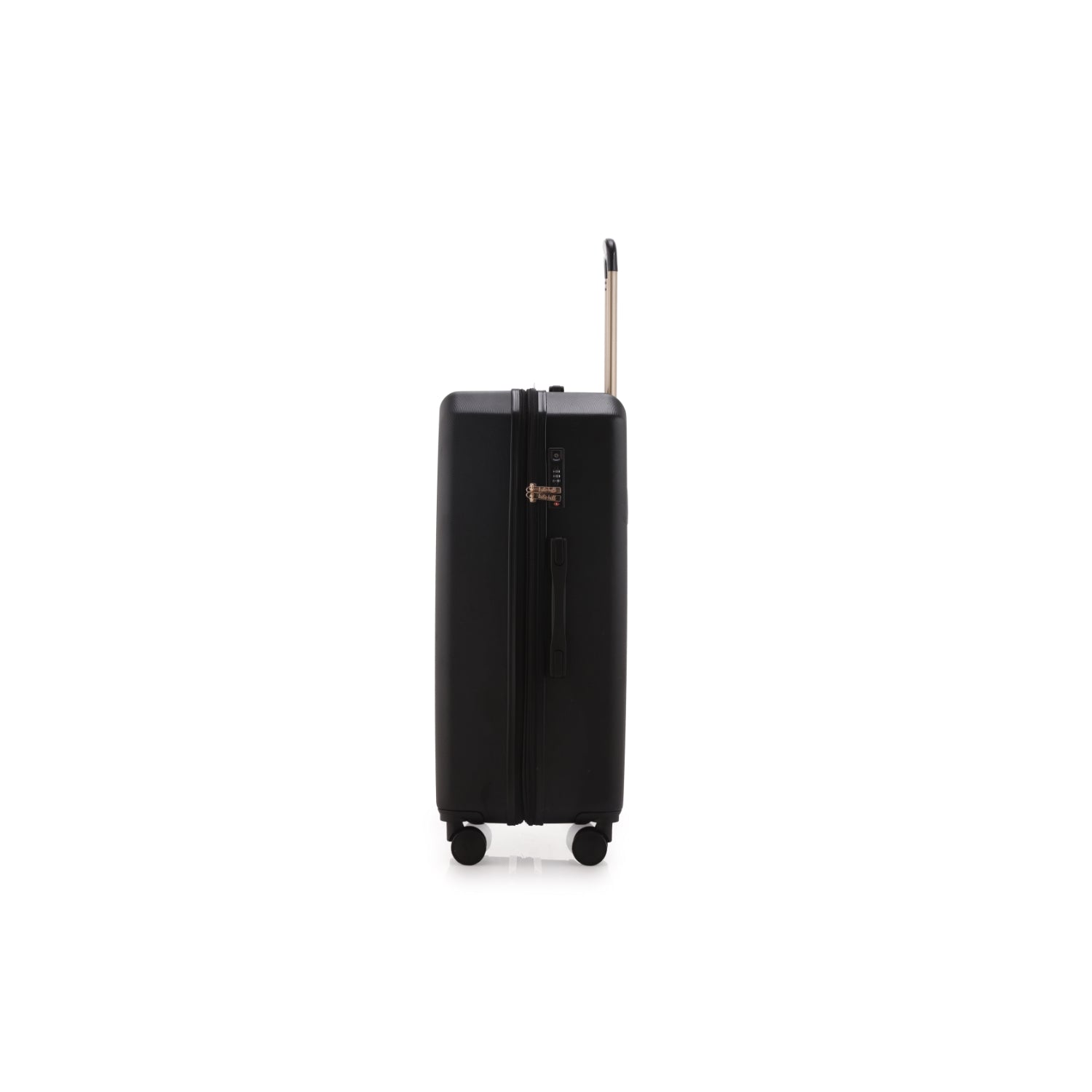 Kate Hill - KH-2301 Large Manhattan Suitcase - Black-2