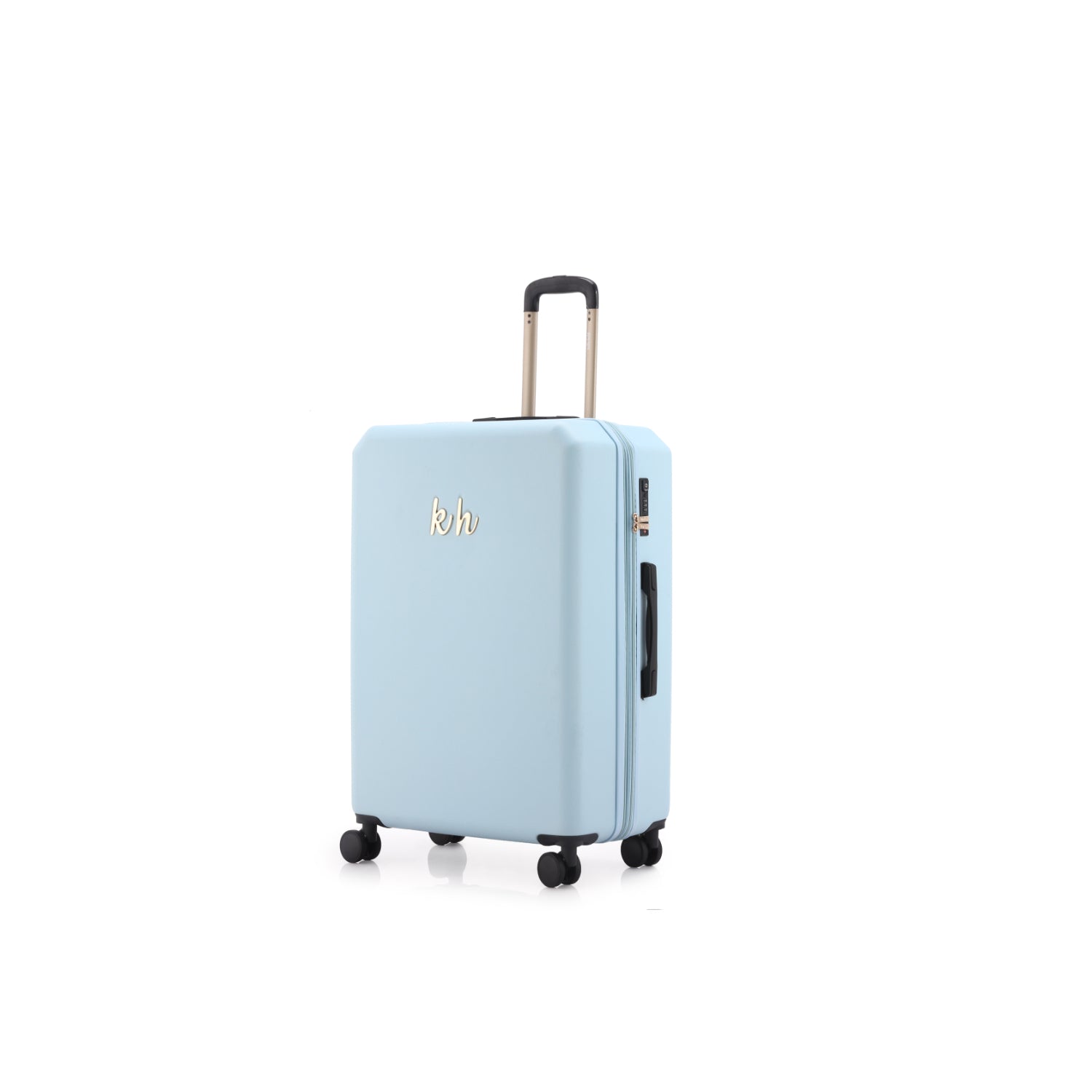 Kate Hill - KH-2301 Large Manhattan Suitcase - Sky-1
