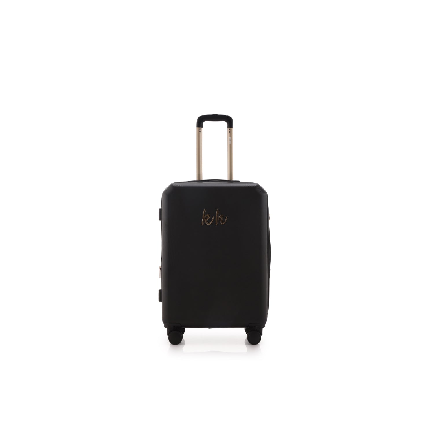 Kate Hill - KH-2301 Medium Manhattan Suitcase - Black-6