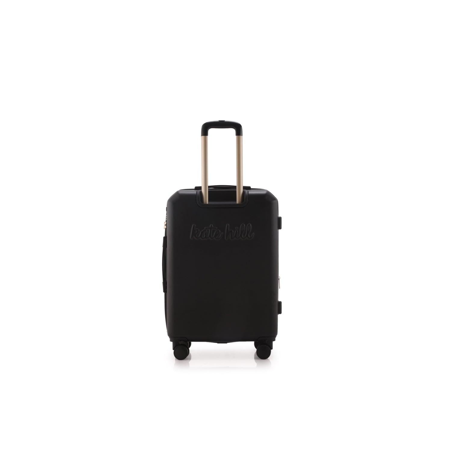 Kate Hill - KH-2301 Medium Manhattan Suitcase - Black-2