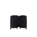 Kate Hill - KH-2301 Medium Manhattan Suitcase - Black