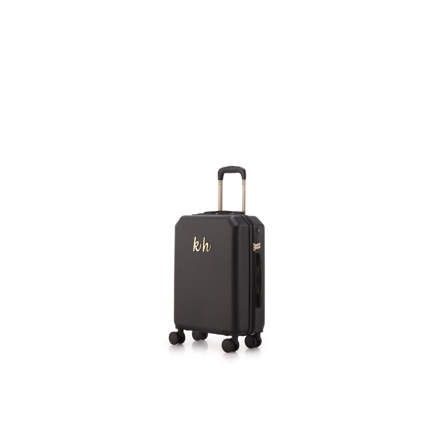 Kate Hill - KH-2301 Small Manhattan Suitcase - Black-5