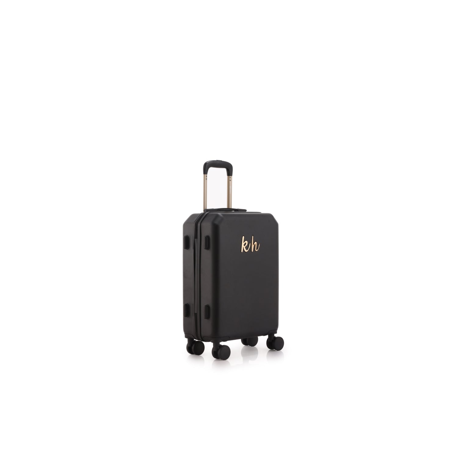 Kate Hill - KH-2301 Small Manhattan Suitcase - Black-6