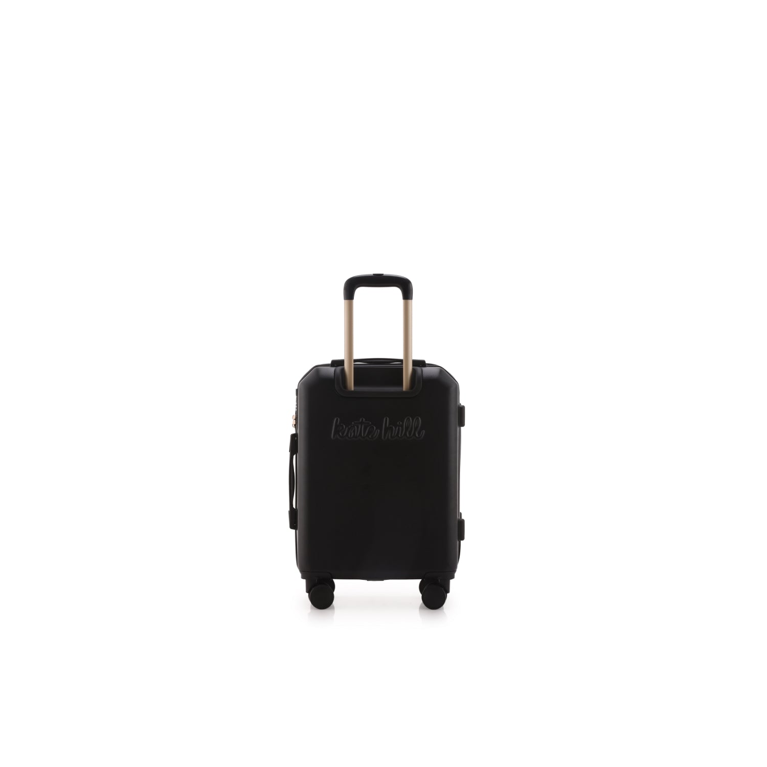 Kate Hill - KH-2301 Small Manhattan Suitcase - Black-7