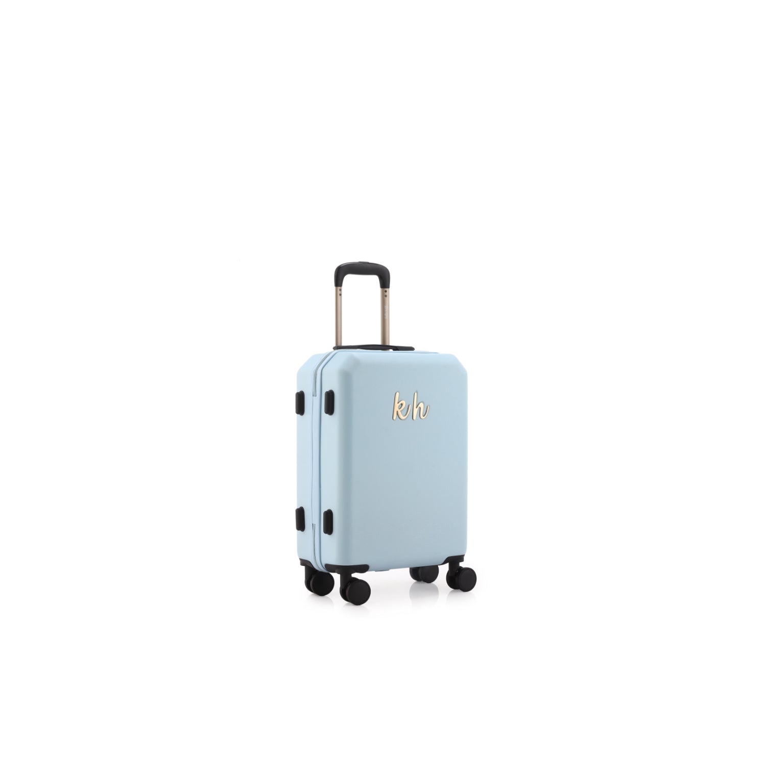 Kate Hill - KH-2301 Small Manhattan Suitcase - Sky-2