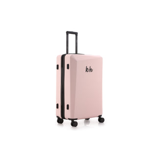 Kate Hill - KH-2302 Large Brooklyn Suitcase - Pink