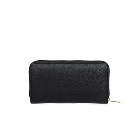 Kate Hill - KH2450 Wanda Zippered Wallet - Black - 0