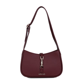 Kate Hill - KH2455 Sarah Shoulder Bag - Cherry