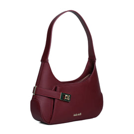 Kate Hill - KH2457 Serena Shoulder Bag - Cherry
