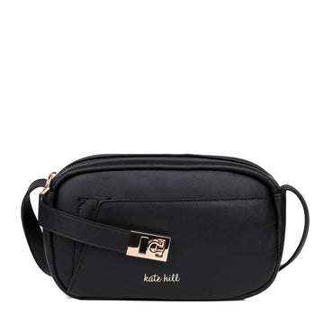 Kate Hill - KH2458 Cassandra Camera Bag - Black