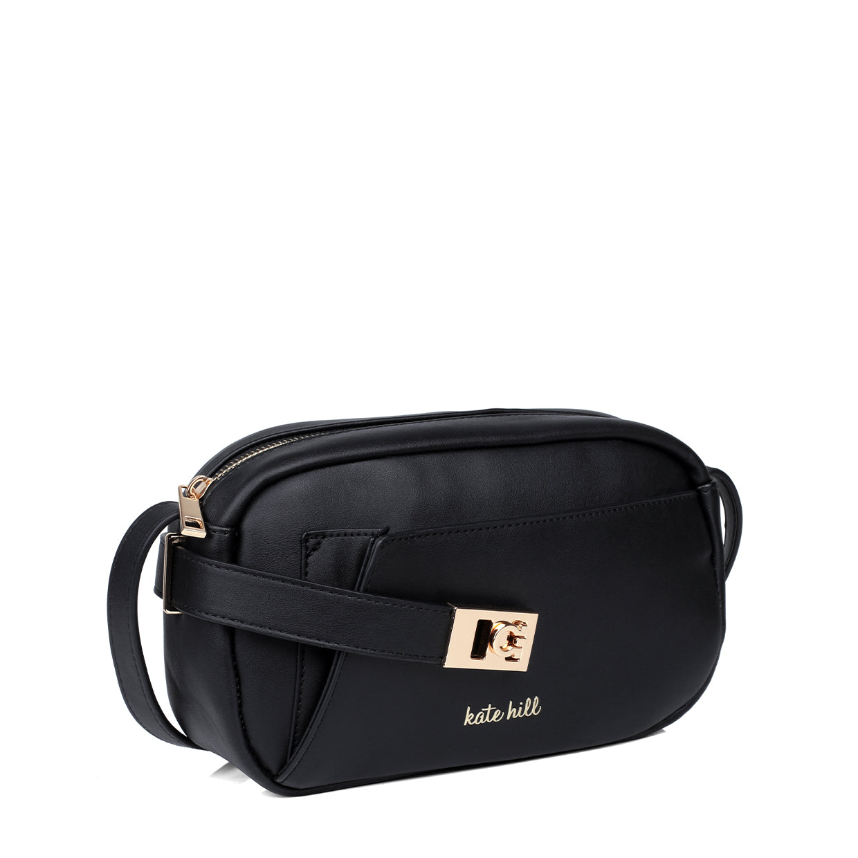 Kate Hill - KH2458 Cassandra Camera Bag - Black