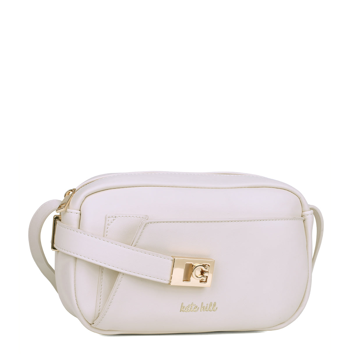 Kate Hill - KH2458 Cassandra Camera Bag - Ivory