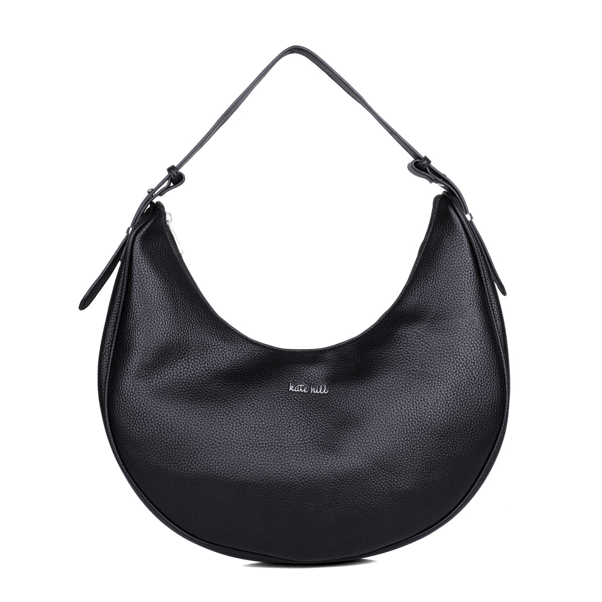 Kate Hill - KH2465 Sabrina Shoulder Bag - Black