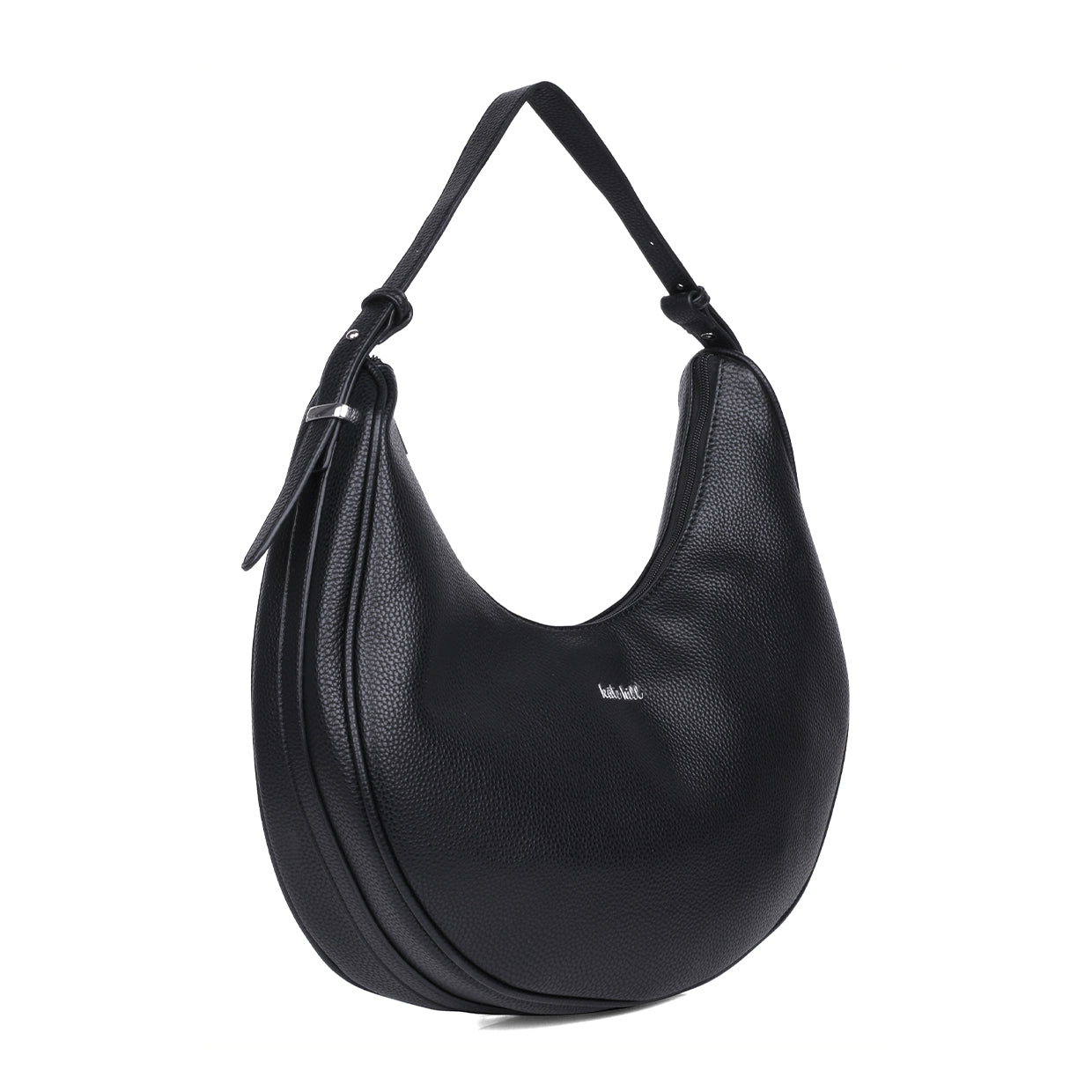 Kate Hill - KH2465 Sabrina Shoulder Bag - Black