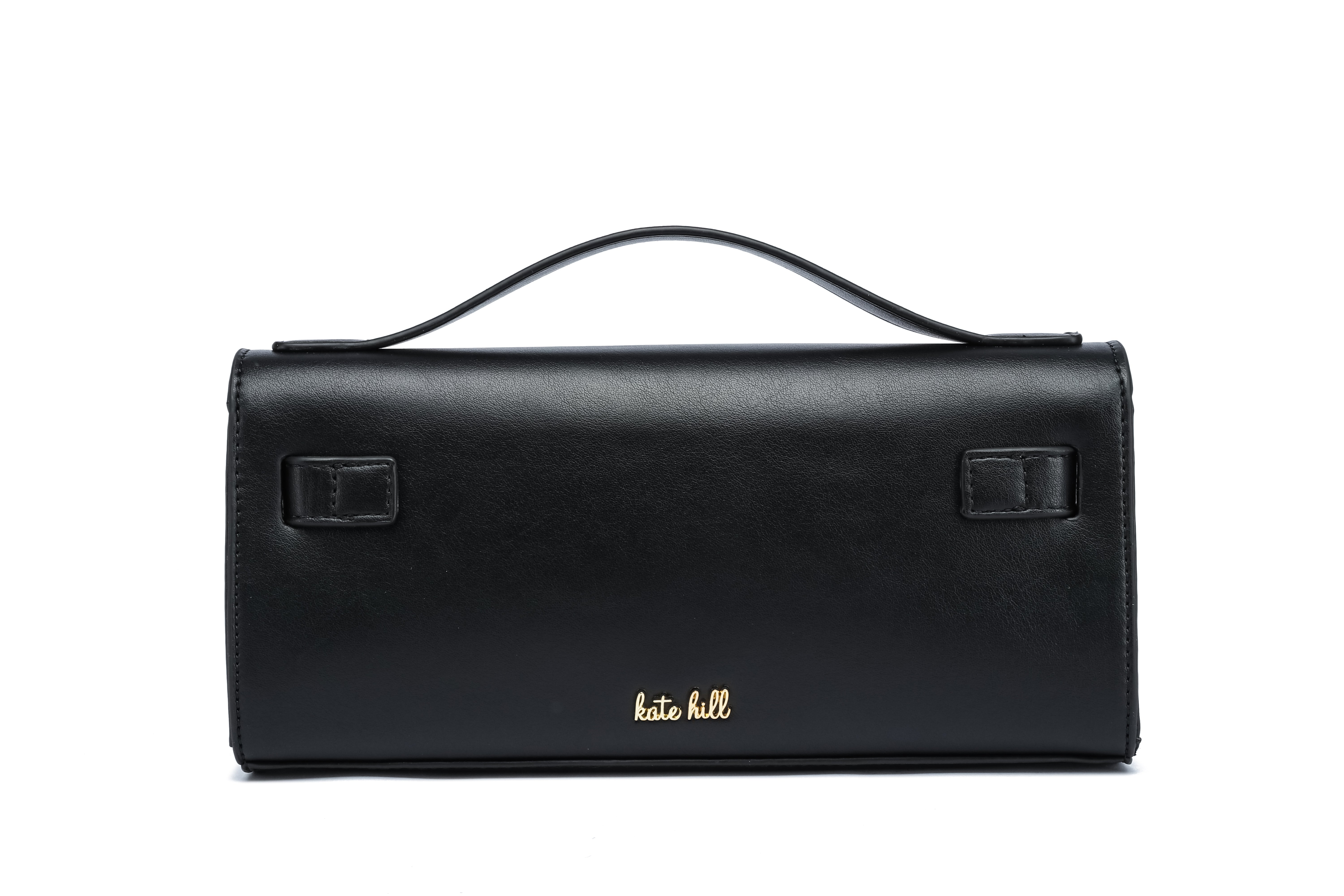 Kate Hill - KH2603 Cleo Top Handle E/W fashion bag - Black