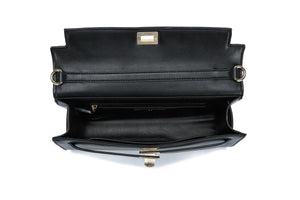 Kate Hill - KH2603 Cleo Top Handle E/W Fashion Bag - Black
