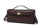 Kate Hill - KH2603 Cleo Top Handle E/W fashion bag - Chocolate