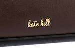 Kate Hill - KH2603 Cleo Top Handle E/W fashion bag - Chocolate