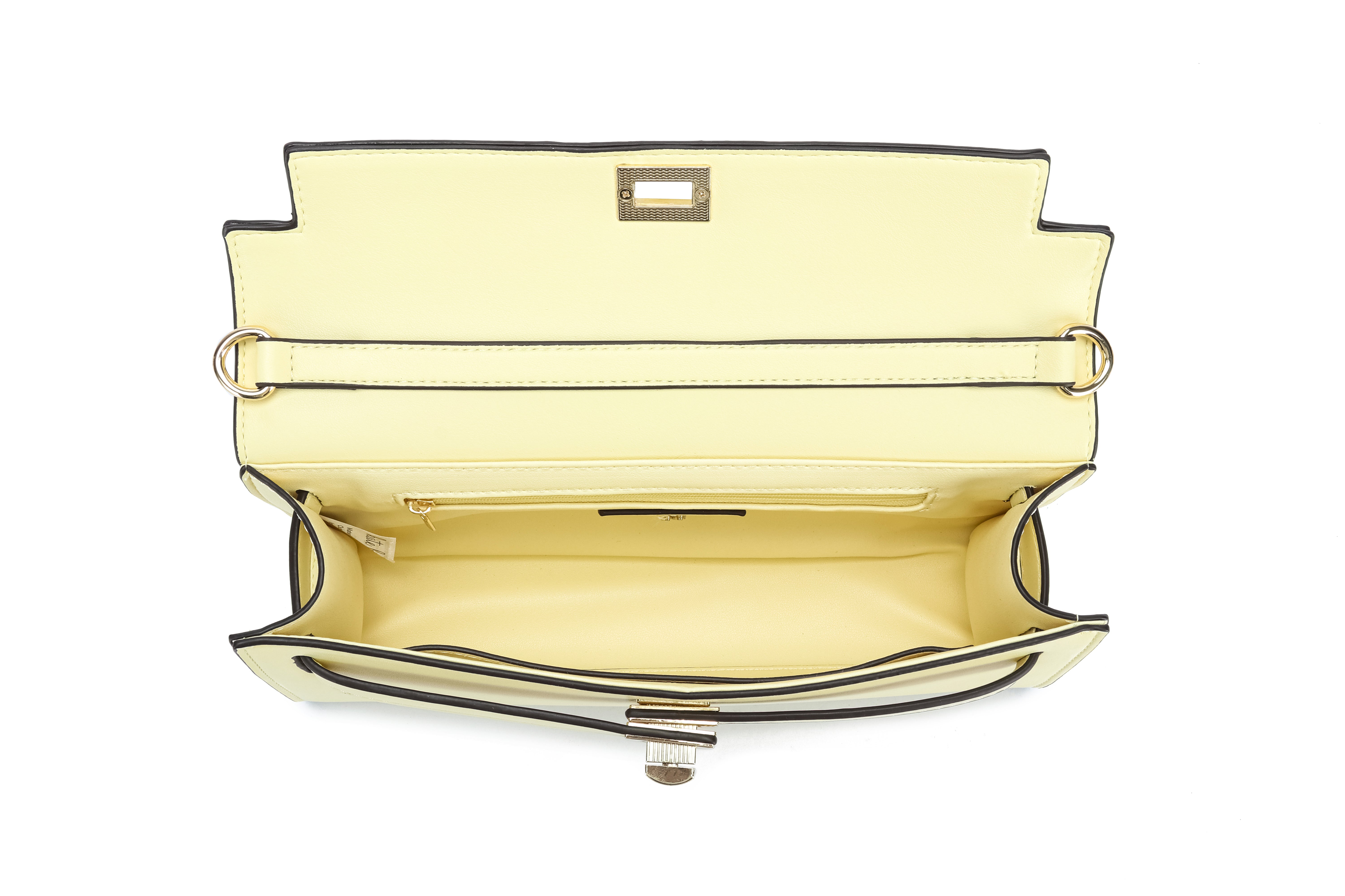 Kate Hill - KH2603 Cleo Top Handle E/W fashion bag - Butter