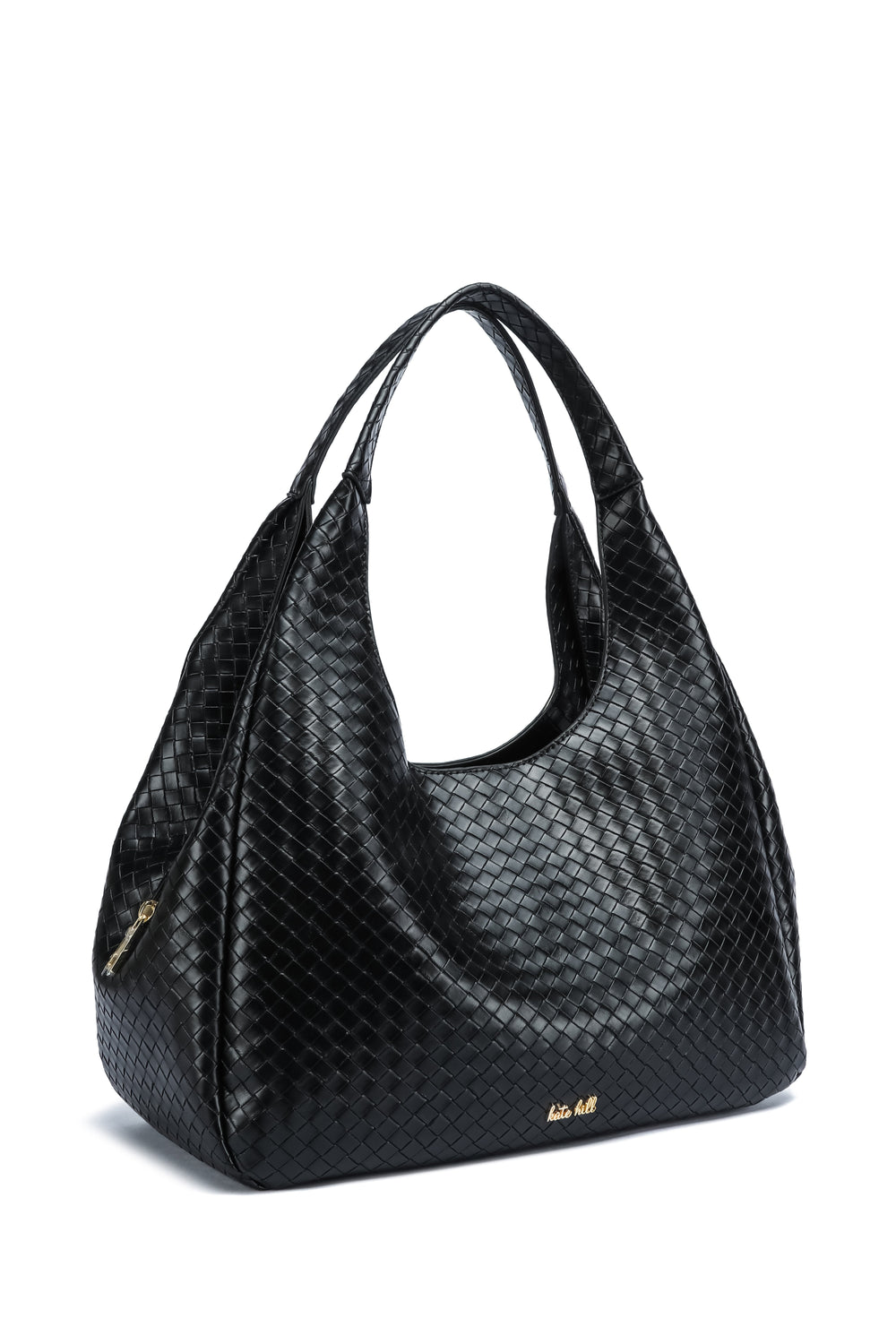 Kate Hill - KH2608 Carlie Shoulder Bag - Black