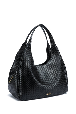 Kate Hill - KH2608 Carlie Shoulder Bag - Black