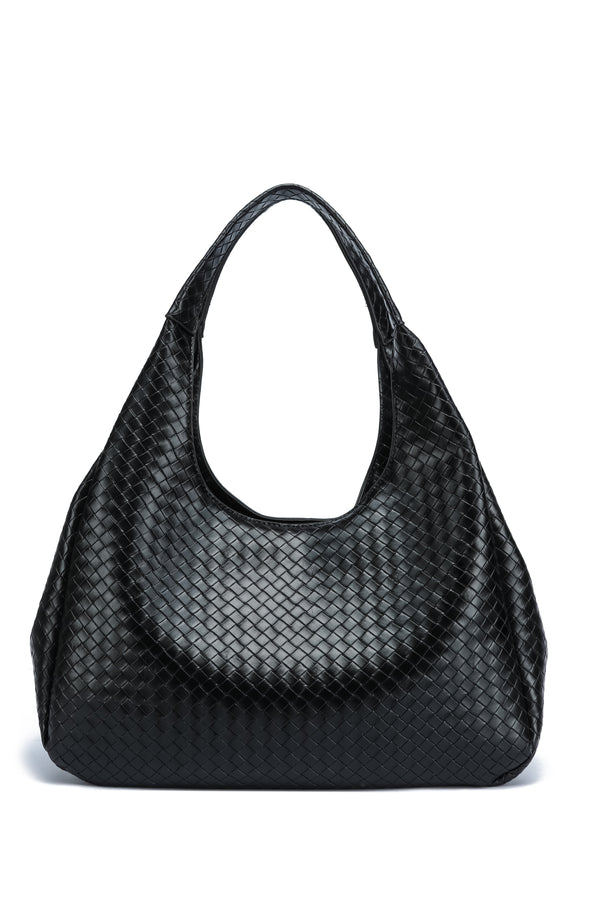 Kate Hill - KH2608 Carlie Shoulder Bag - Black