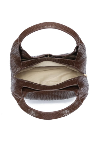 Kate Hill - KH2608 Carlie Shoulder Bag - Chocolate