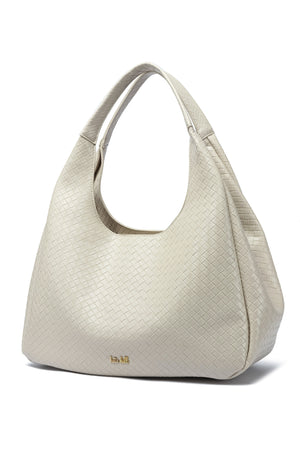 Kate Hill - KH2608 Carlie Shoulder Bag - Stone