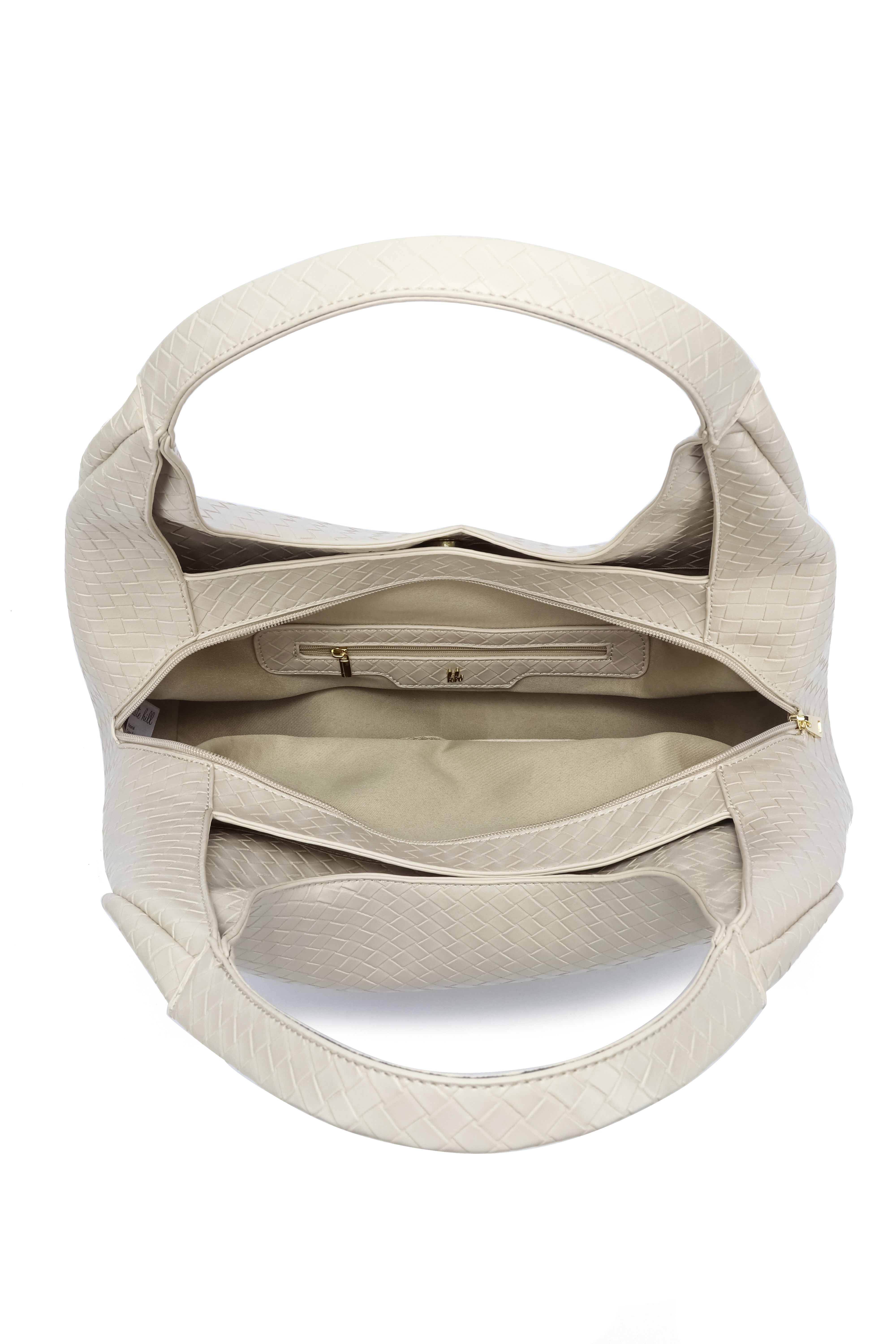 Kate Hill - KH2608 Carlie Shoulder bag - Stone