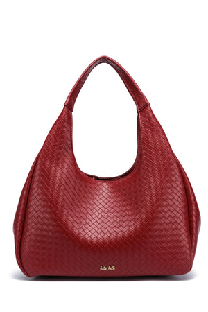 Kate Hill - KH2608 Carlie Shoulder Bag - Cherry