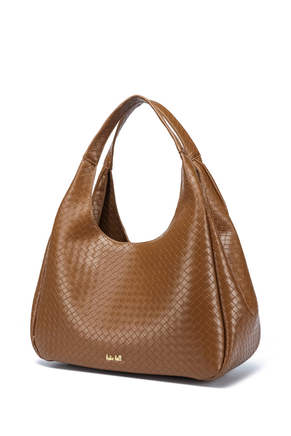 Kate Hill - KH2608 Carlie Shoulder Bag - Tan