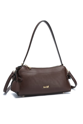 Kate Hill - KH2619 Capri E/W Shoulder bag - Chocolate - 0