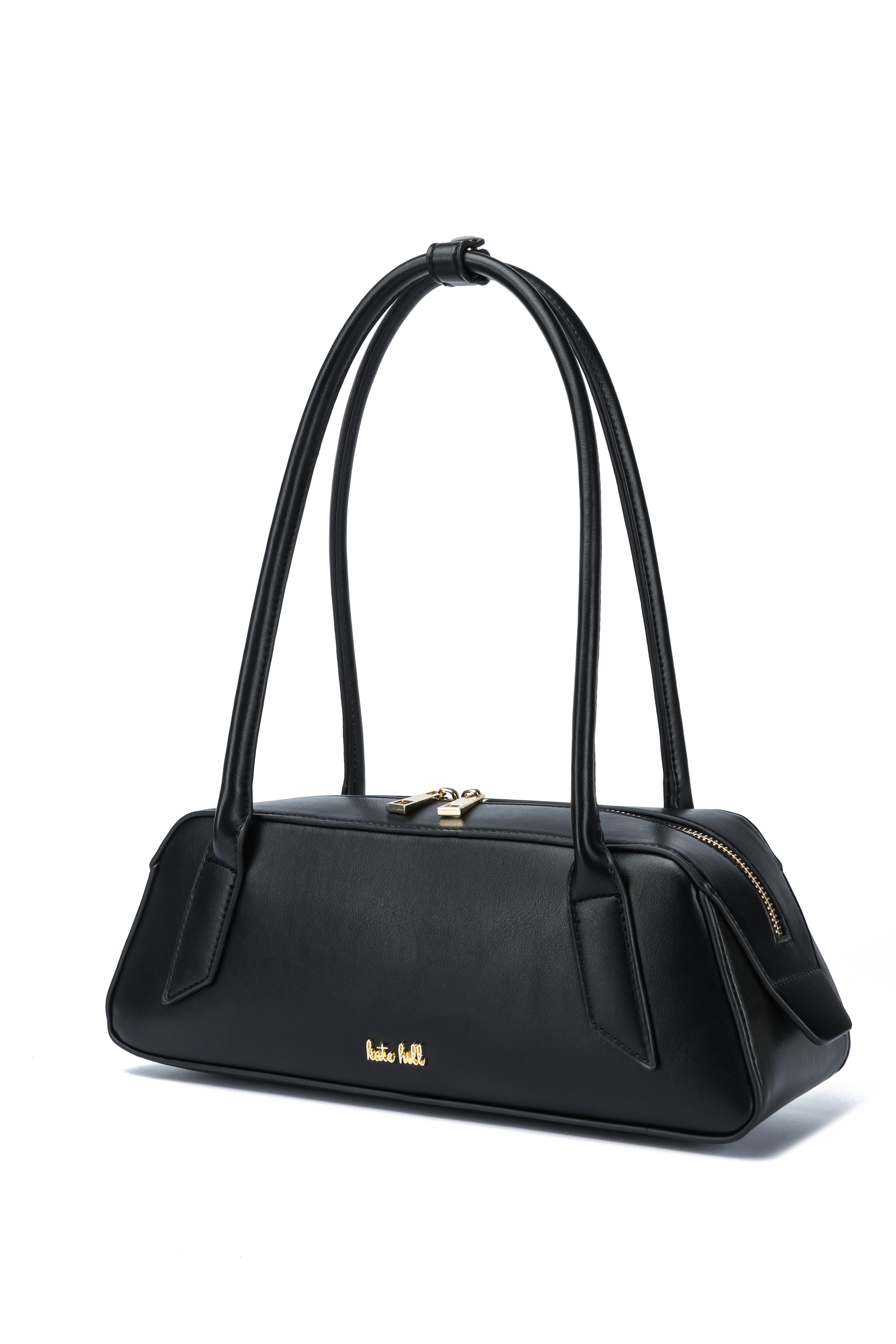 Kate Hill - KH2620 Cassie E/W ziptop Shoulder bag - Black