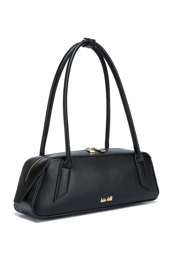 Kate Hill - KH2620 Cassie E/W ziptop Shoulder bag - Black - 0