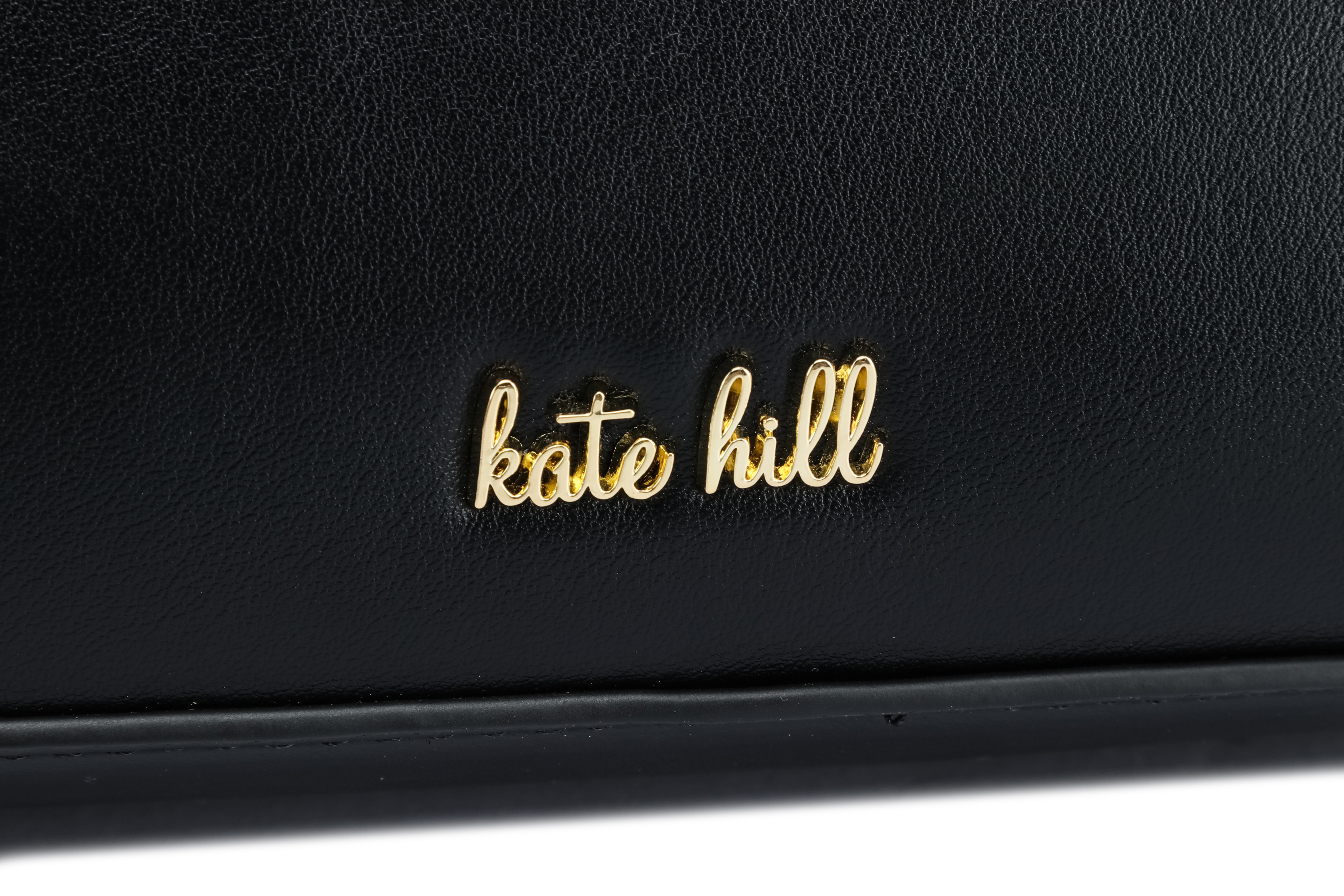 Kate Hill - KH2620 Cassie E/W ziptop Shoulder bag - Black