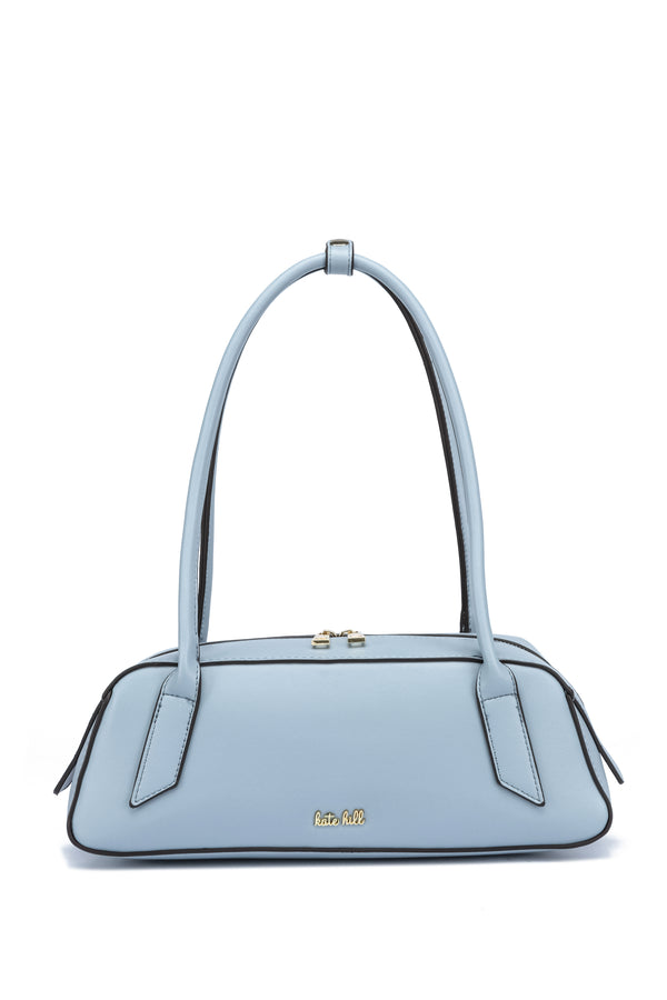 Kate Hill - KH2620 Cassie E/W Ziptop Shoulder Bag - Blue