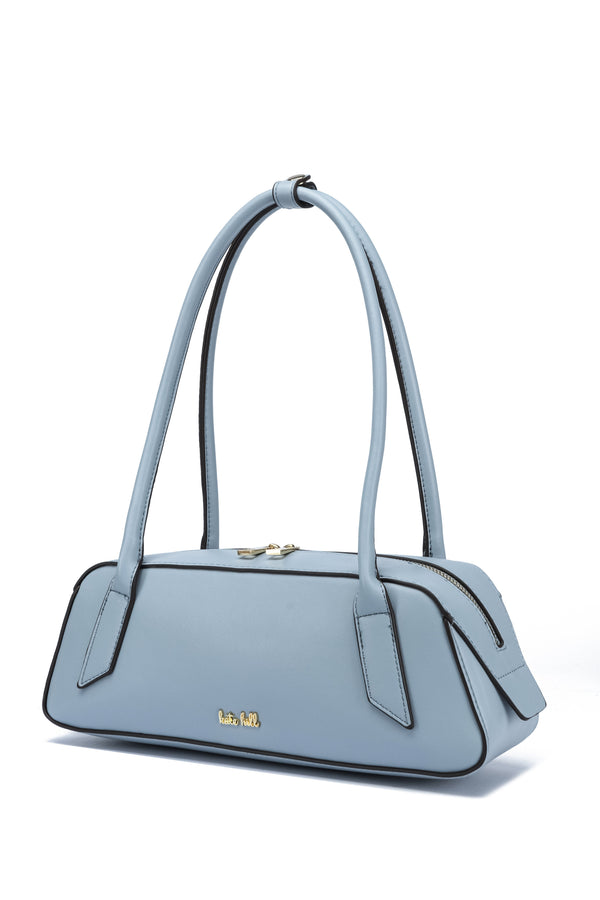 Kate Hill - KH2620 Cassie E/W Ziptop Shoulder Bag - Blue