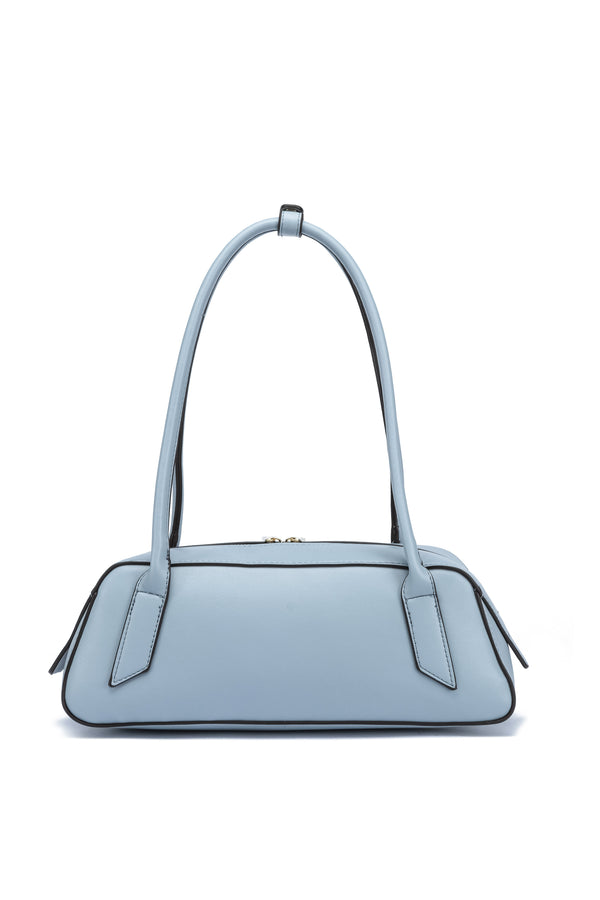 Kate Hill - KH2620 Cassie E/W Ziptop Shoulder Bag - Blue