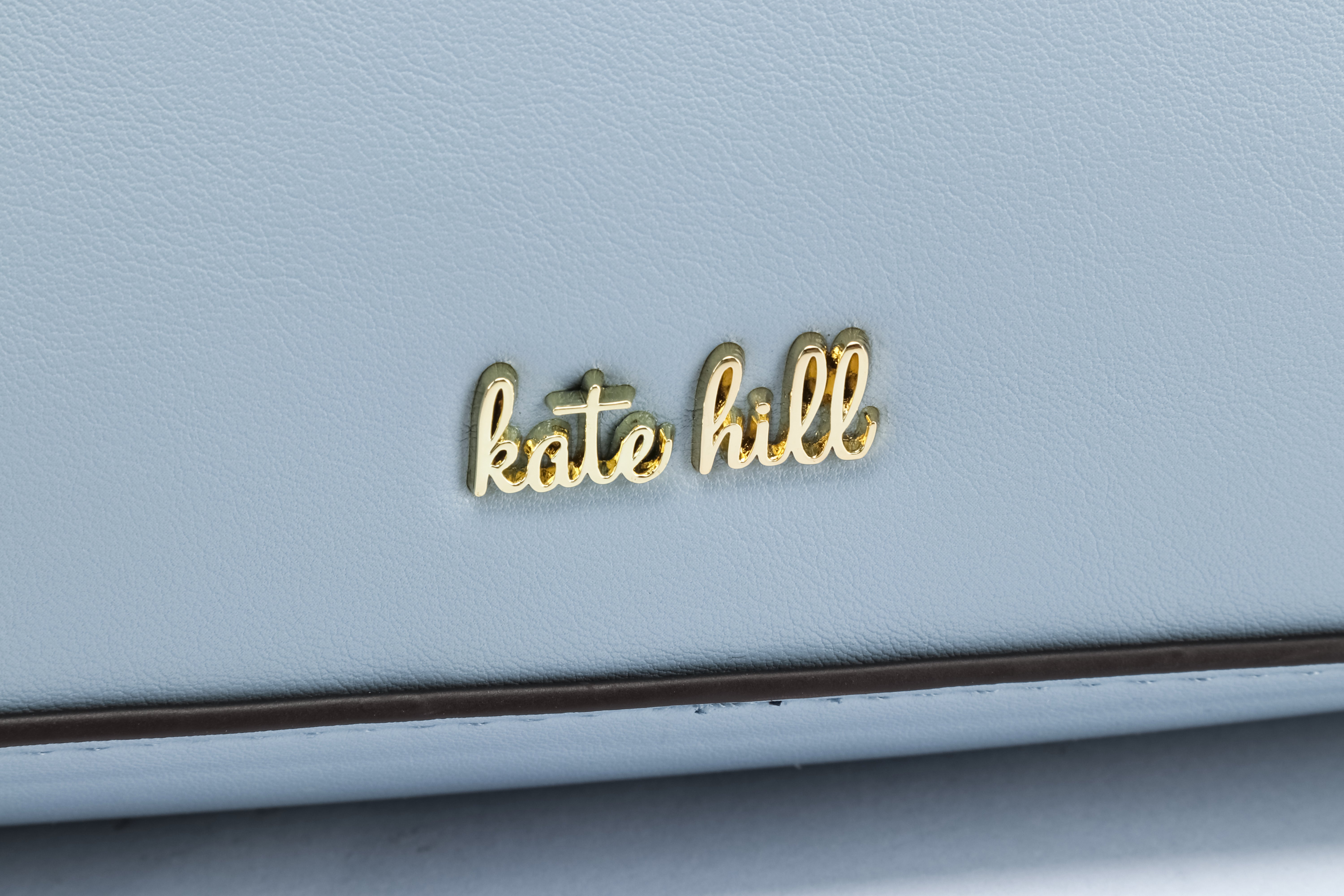 Kate Hill - KH2620 Cassie E/W ziptop Shoulder bag - Blue