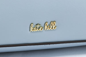 Kate Hill - KH2620 Cassie E/W Ziptop Shoulder Bag - Blue