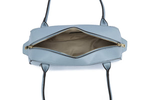 Kate Hill - KH2620 Cassie E/W Ziptop Shoulder Bag - Blue