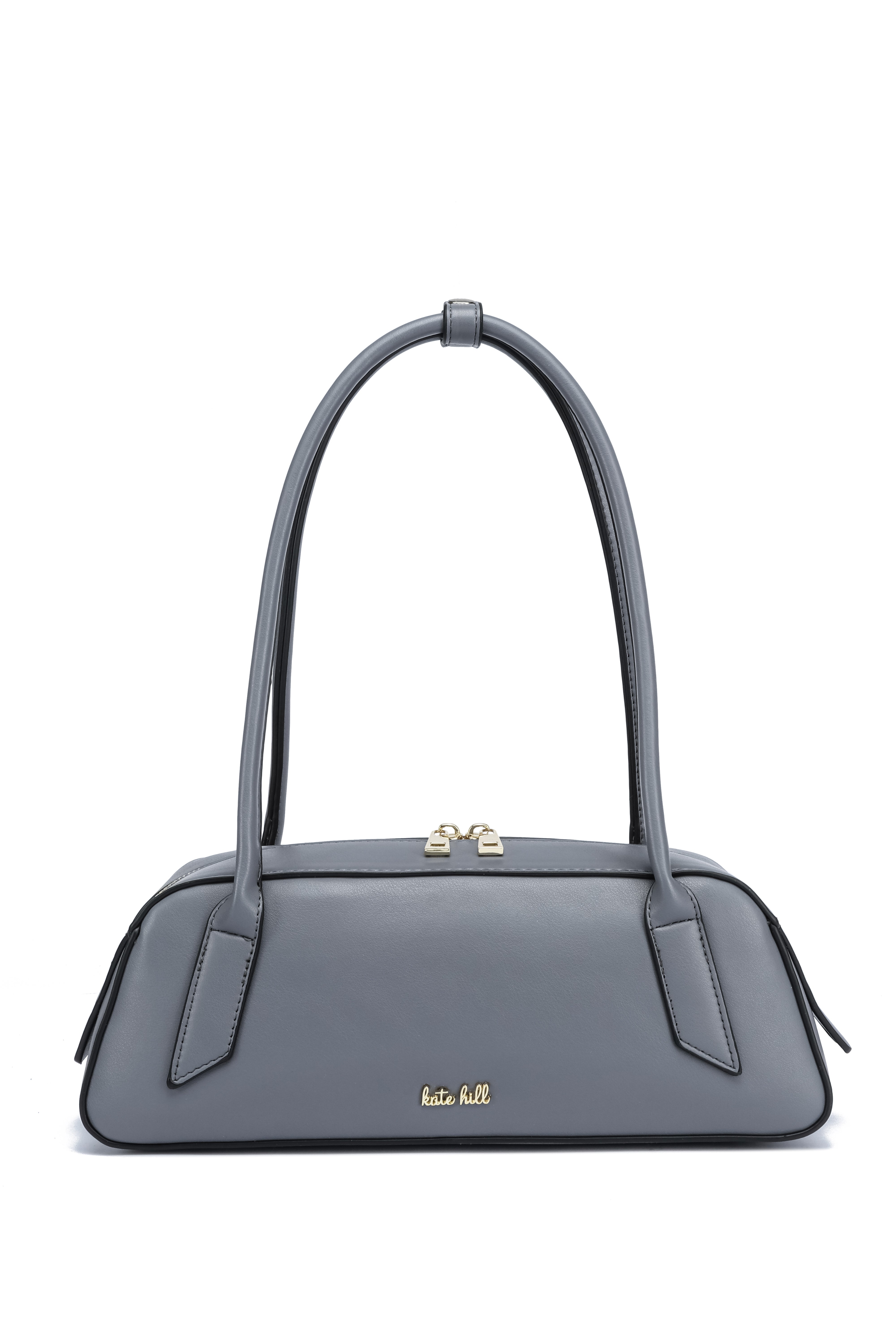 Kate Hill - KH2620 Cassie E/W ziptop Shoulder bag - Elephant