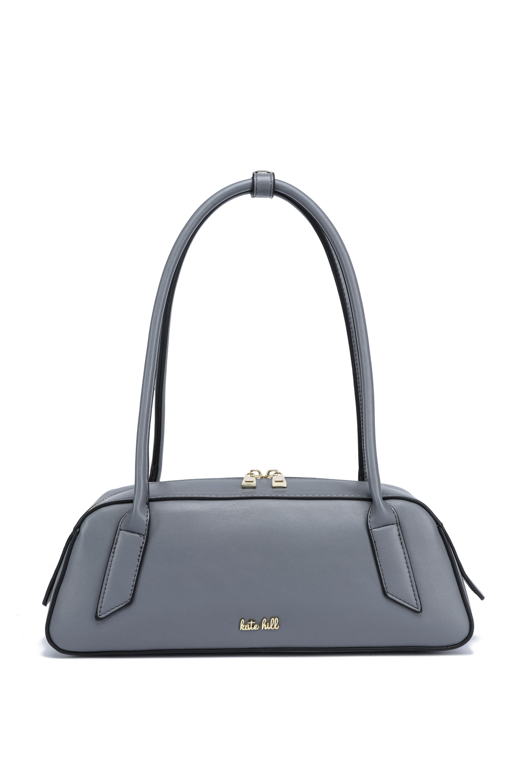 Kate Hill - KH2620 Cassie E/W Ziptop Shoulder Bag - Elephant