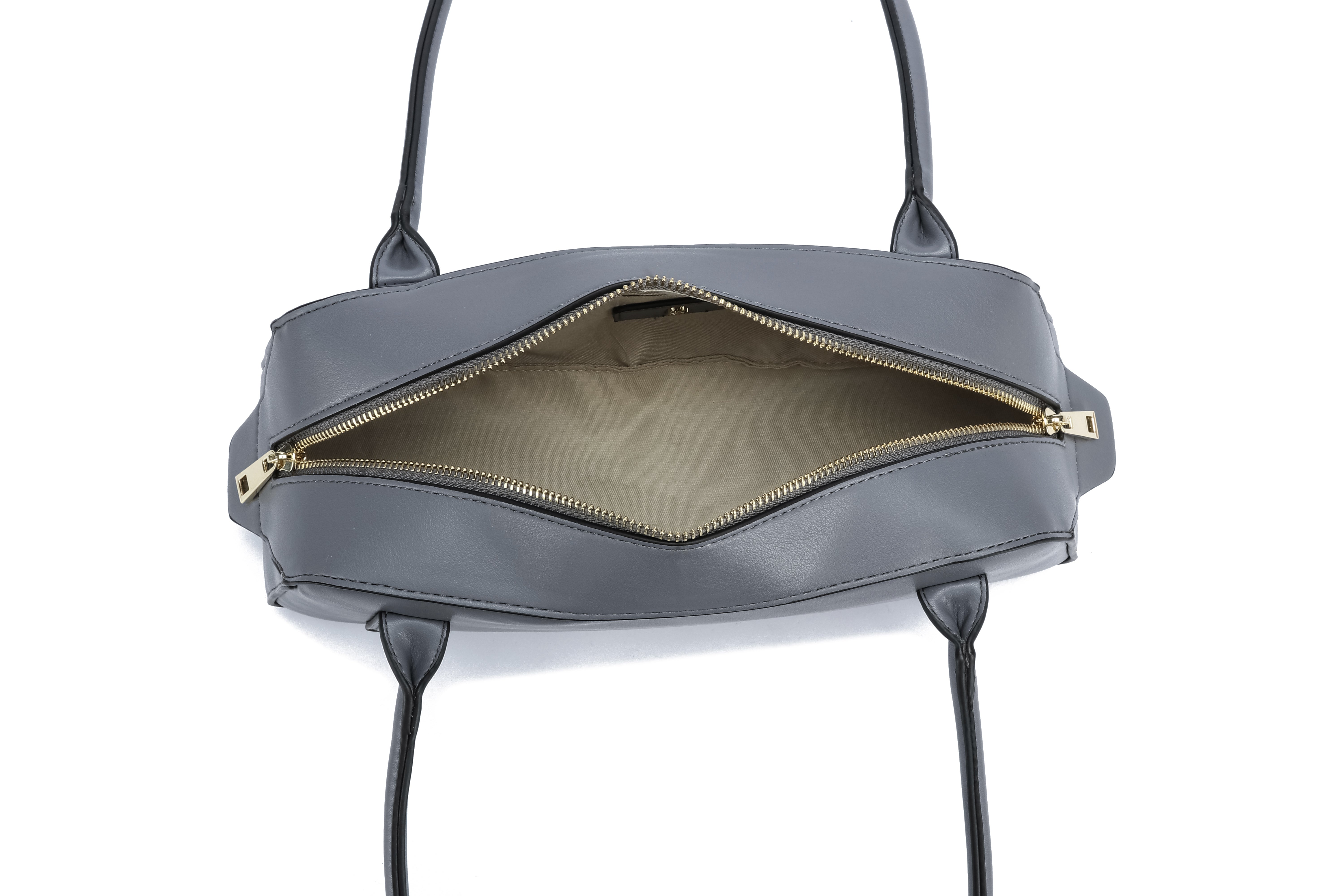 Kate Hill - KH2620 Cassie E/W ziptop Shoulder bag - Elephant