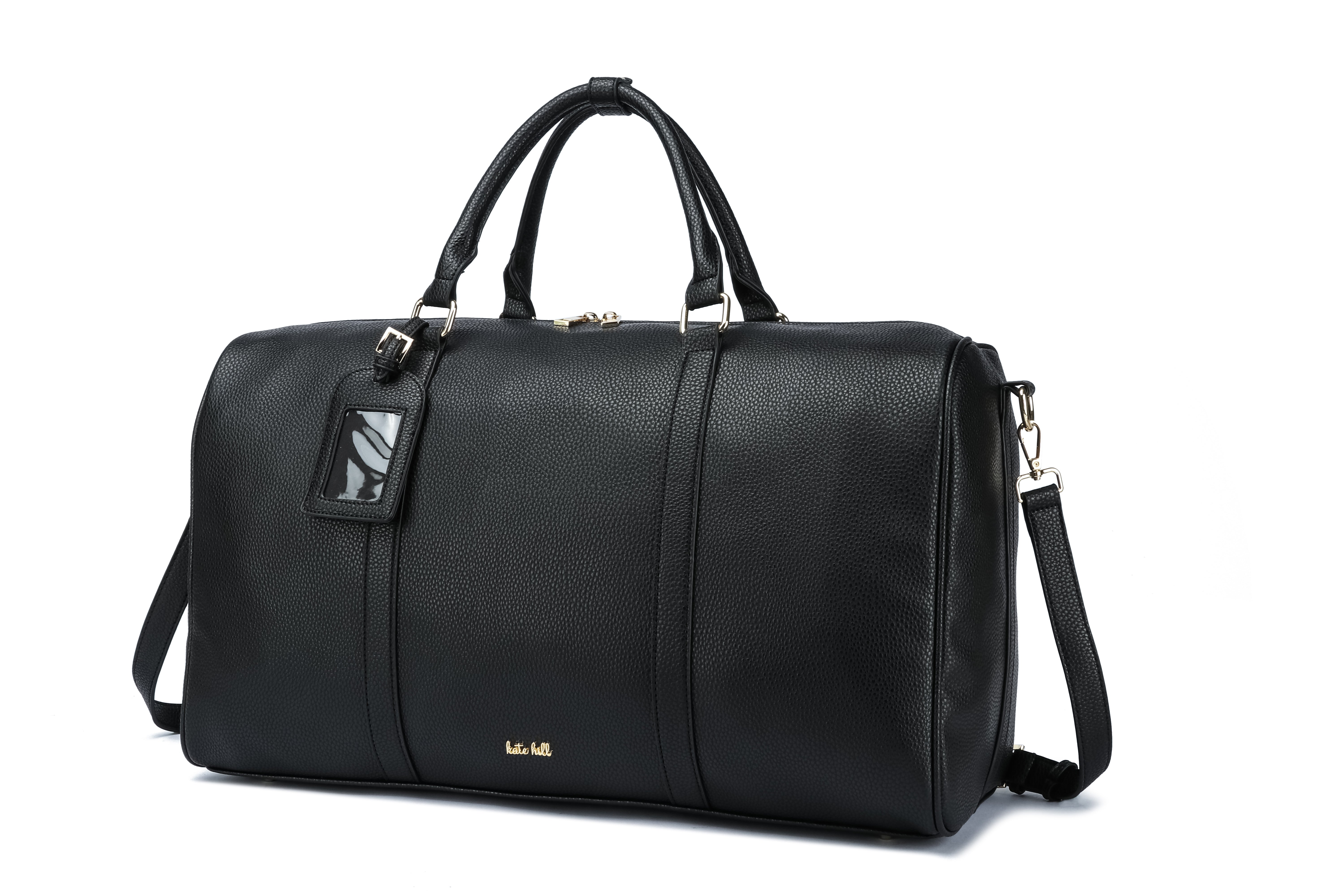 Kate Hill - KH2622 Chloe Overnight Bag - Black
