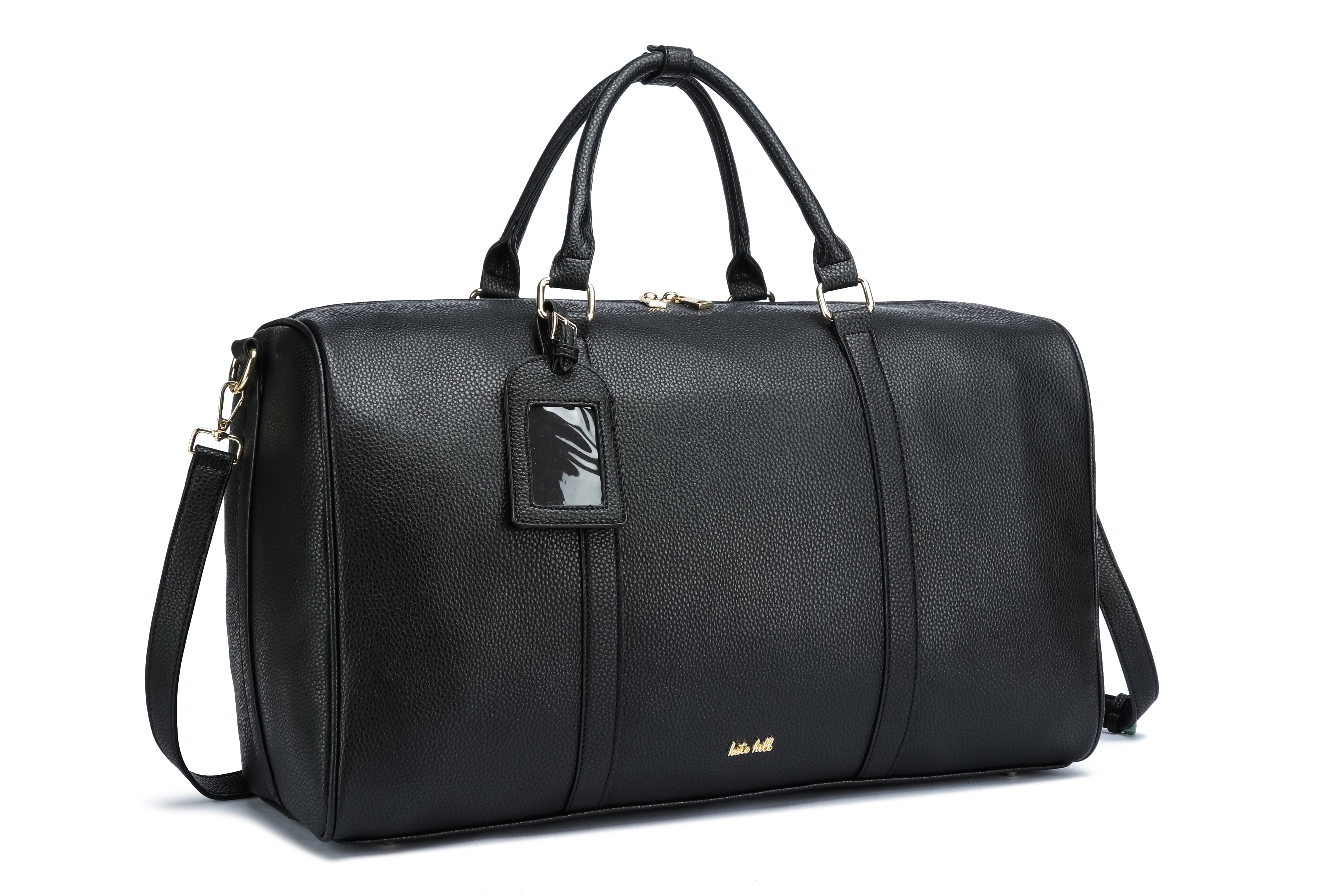 Kate Hill - KH2622 Chloe Overnight Bag - Black