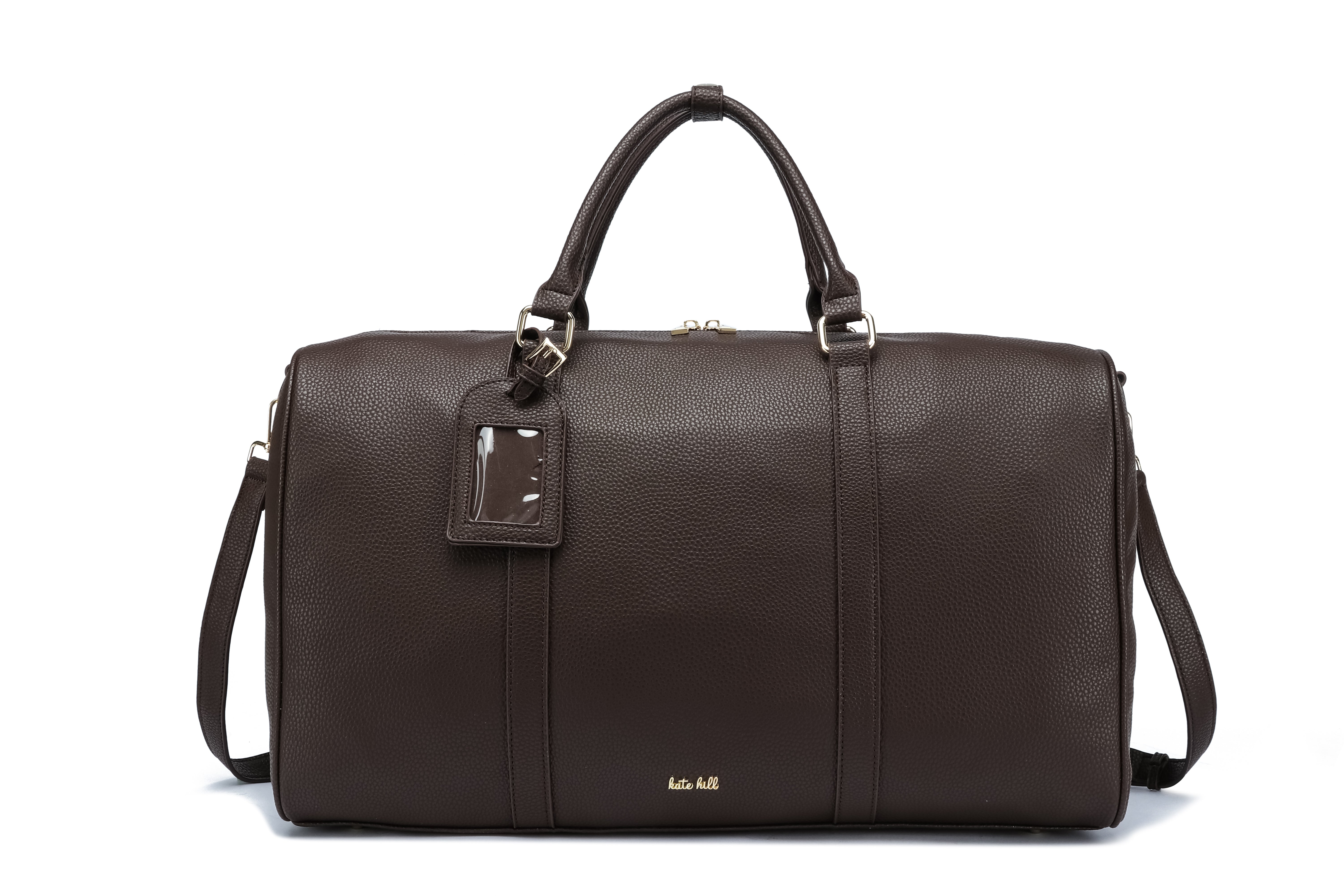 Kate Hill - KH2622 Chloe Overnight Bag - Chocolate